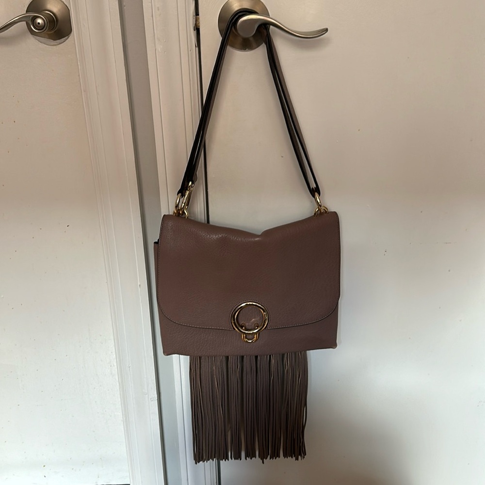 Rebecca Minkoff Mauve Fringe handbag